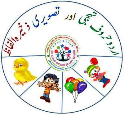 Urdu Haroof-e-Tahajji Pictorial Vocabulary Wheel 05 Words